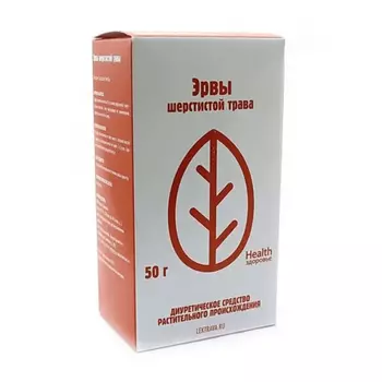 Эрвы шерстис трава (Пол-пола), 50 г, сырье измельченное