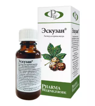Эскузан, 20 мл, раствор для внутреннего применения