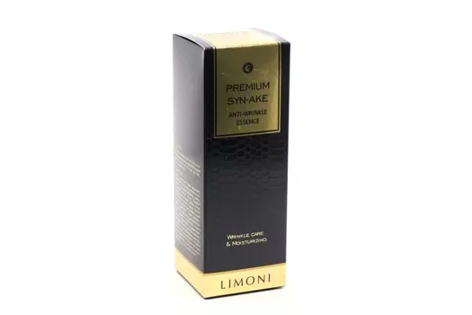 Эссенция Limoni Premium Syn-Ake д/лица с пептидами и змеиным ядом антивозрастная, 50 мл