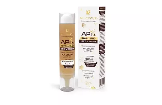 Эссенция Новосвит омолаж пептид пчелинного яда/маточ молочко д/лица, 35 мл