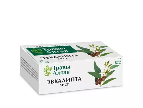 Эвкалипта лист серии Алтай, 1,5 г, 20 шт