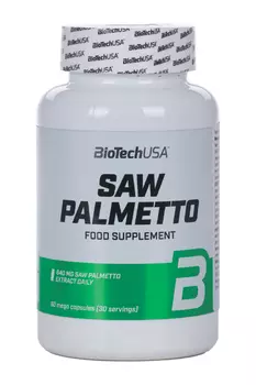 Экстракт карликовой пальмы (сереноя) BioTechUSA, 917 мг, 60 шт, капсулы