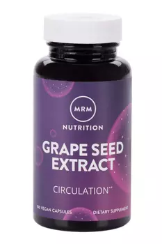 Экстракт виноградных косточек MRM, 400 мг, 100 шт, капсулы