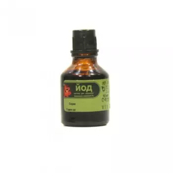 Йода 5%, 10 мл, раствор для наружного применения спиртовой
