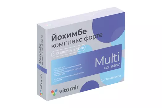 Йохимбе комплекс форте, 30 шт, таблетки