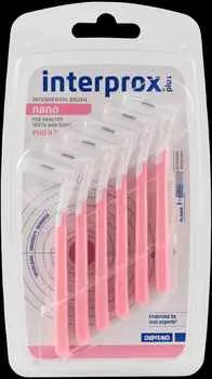 Ёршик межзубный INTERPROX Plus Nano 6шт роз-0,7