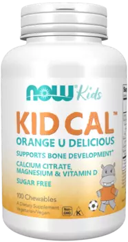 Кальций NOW детский, 2 184 мг, 100 шт, таблетки