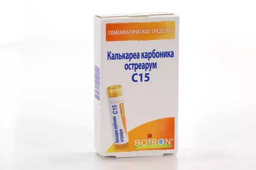 Калькареа карбоника остреарум, 4 г, гранулы гомеопатические C15