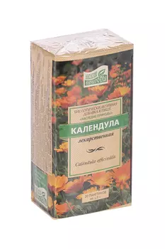 Календула цветки, 1 г, 20 шт, фиточай