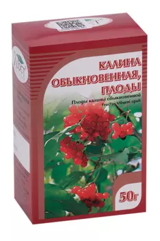Калина обыкновенная плоды, 50 г