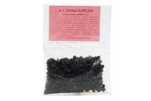Калины плоды, 50 г, (4606675005386)