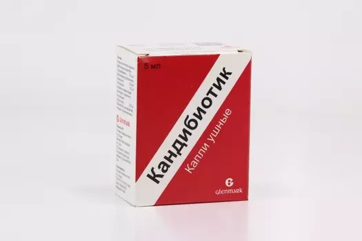 Кандибиотик, 5 мл, капли ушные