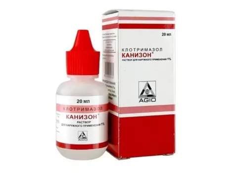 Канизон 1%, 20 мл, раствор для наружного применения