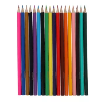 Карандаши Calligrata 18 цветов, корпус деревянный, треугольный