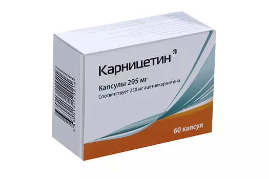 Карницетин 295 мг, 60 шт, капсулы
