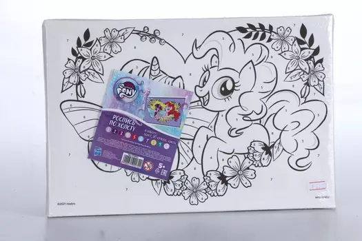 Картина по номерам Hasbro Сердце My Little Pony 20 х 30 см
