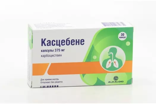 Касцебене 375 мг, 30 шт, капсулы