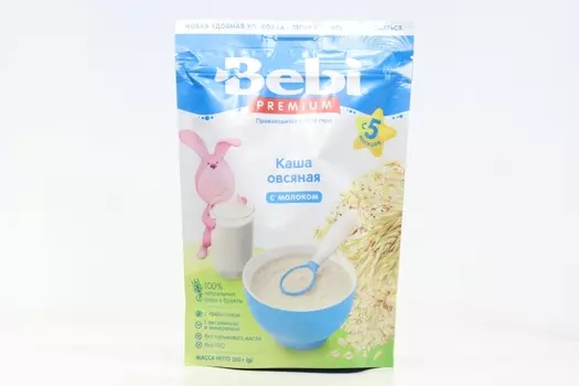 Каша Bebi Premium овсяная молоч (с 5 мес), 200 г