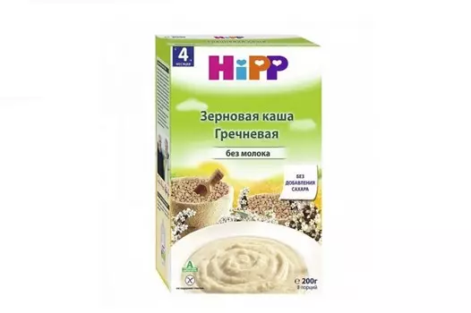 Каша Хипп б/молочная гречневая, 200 г