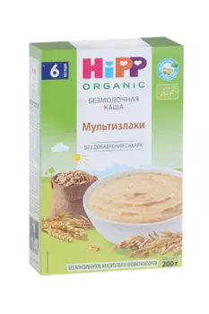 Каша Хипп безмолочная мультизлаки, 200 г