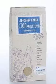 Каша Компас Здоровья Стоп холестерин льняная, 400 г