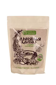 Каша льняная с кэробом/кунжутом, 400 г