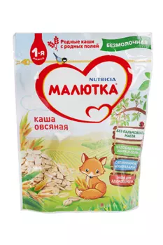 Каша Малютка б/м овсяная с 5 мес, 200 г