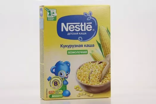 Каша Нестле б/м кукурузная (с 5 мес), 200 г