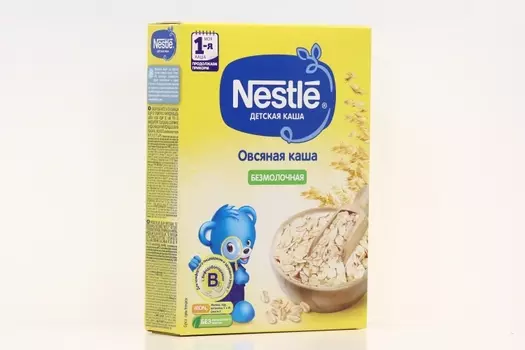 Каша Нестле б/м овсяная (с 5 мес), 200 г