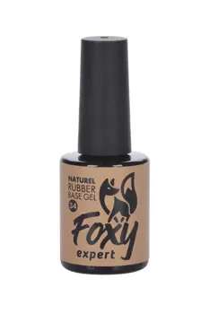 Каучуковая база д/гель-лака FOXY EXPERT натур оттенка №34 10 мл