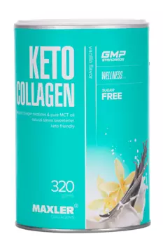 Keto Collagen MAXLER Ваниль, 320 г