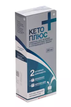 Кето плюс, 250 мл, шампунь