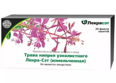 Кипрей трава, 1,5 г, 20 шт, ф/п