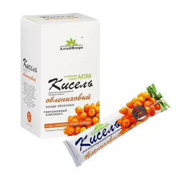 Кисель «АлтайФлора» облепиховый, 20 г