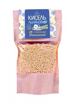 Кисель АлтайПлод Облепиховый со льном витаминизир, 140 г