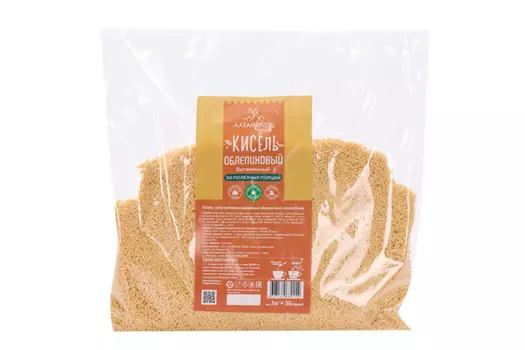 Кисель АлтайПлод Облепиховый витаминизир сухой, 1 кг