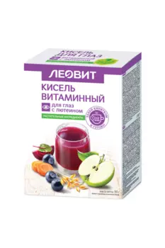 Кисель Леовит д/глаз витаминный, 18 г, 5 шт