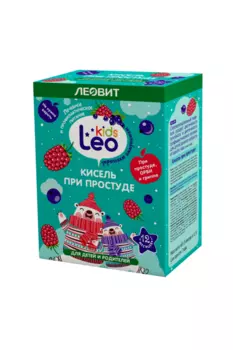 Кисель Леовит при простуде д/детей, 12 г, 5 шт