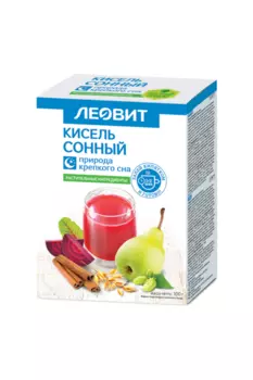 Кисель Сонный, 20 г, 5 шт, пакеты