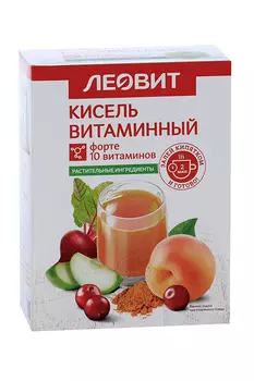 Кисель Витаминный Форте, 20 г, 5 шт, пакеты