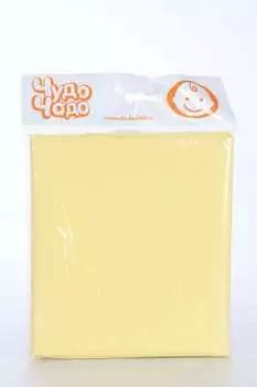 Клеенка Чудо-Чадо в кроватку дет желтая 1х1,4 м