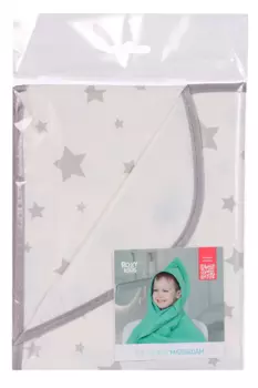 Клеенка Рокси-Кидс подкладная с пвх покрыт резин д/фикс Серые звезды 70х100 см