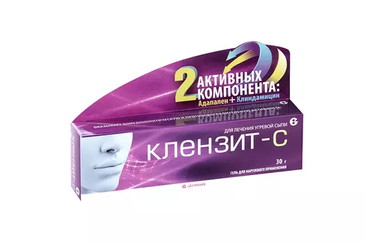Клензит-С, 30 г, гель для наружного применения