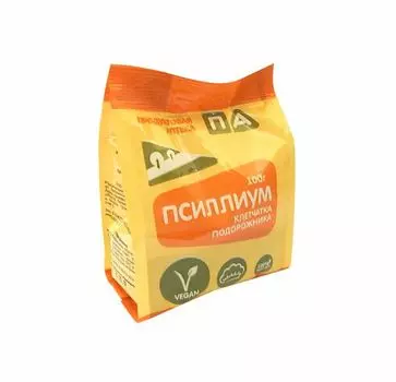 Клетчатка подорожника Продуктовая Аптека Псиллиум, 100 г
