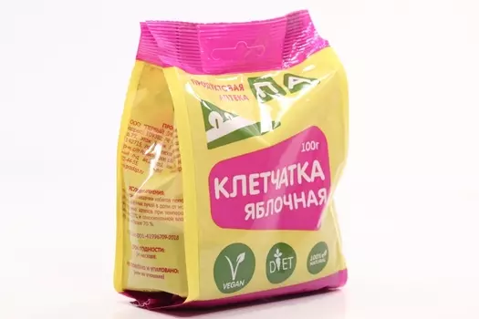 Клетчатка Яблочная Продуктовая Аптека, 100 г