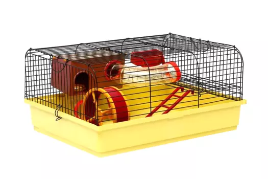 Клетка д/грызунов хома 1 49х36х24 см микс цветов