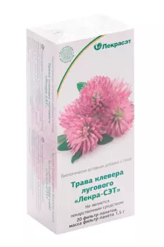 Клевер луговой трава серии Алтай, 1,5 г, 20 шт, ф/п