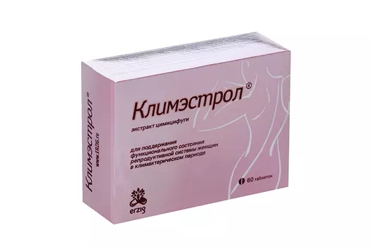 Климэстрол, 60 шт, таблетки покрытые оболочкой