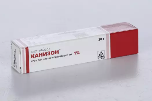 Клотримазол Канизон 1%, 20 г, крем