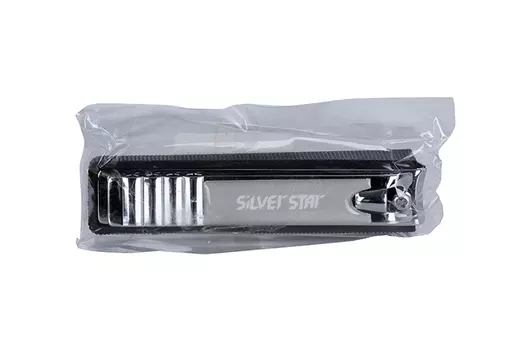 Книпсер Silver Star 80 мм чёрный пластиковый футляр АТ 292